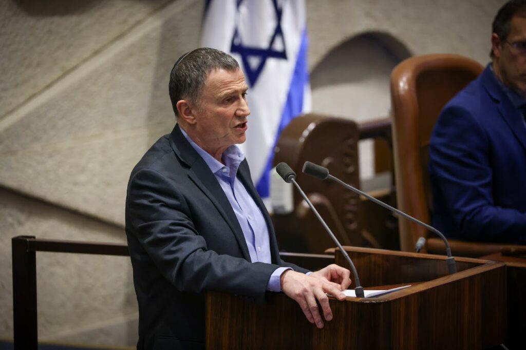 אדלשטיין: "חוק הגיוס יעבור בהסכמה רחבה, או שלא יעבור בכלל"