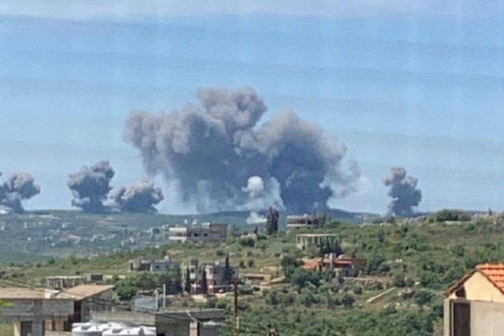 מלחמה בצפון: רכב הותקף מהאוויר באזור הבקאע בלבנון