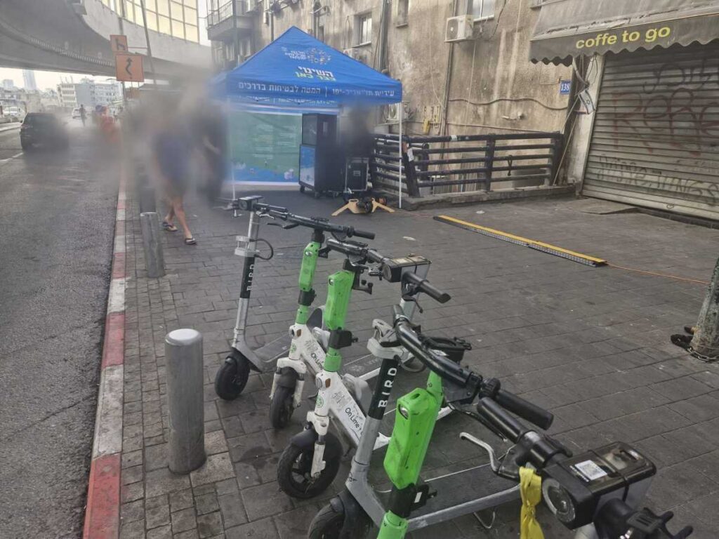 מעל אלף דוחות נרשמו נגד עבירות מסכנות חיים באזור ת"א