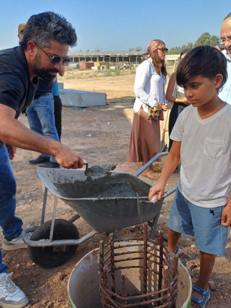 בארי: טקס מרגש להנחת אבן הפינה לשכונת "השקמים" החדשה התקיים