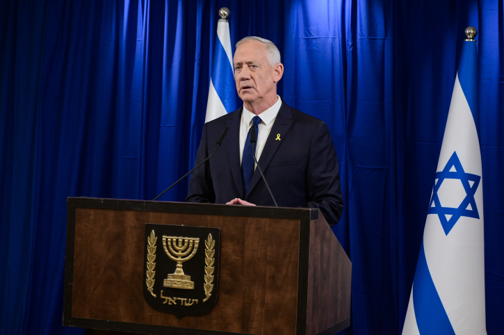 גנץ פרש מהממשלה: "נתניהו מונע מאיתנו להתקדם לניצחון אמיתי"