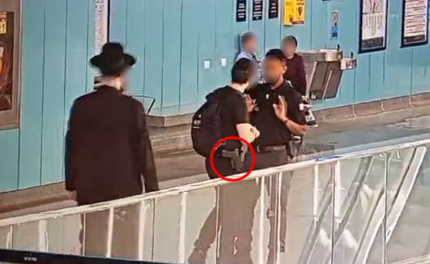 N12 – מאבטחים עצרו חמוש שסירב להזדהות