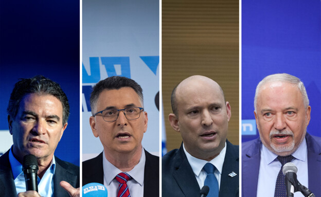 N12 – סקר חדשות 12: מפלגת של ליברמן, בנט, סער וכהן