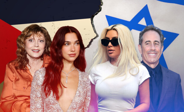 הוליווד נלחמת: הכוכבים שתמכו בישראל ואלה שיצאו נגדה