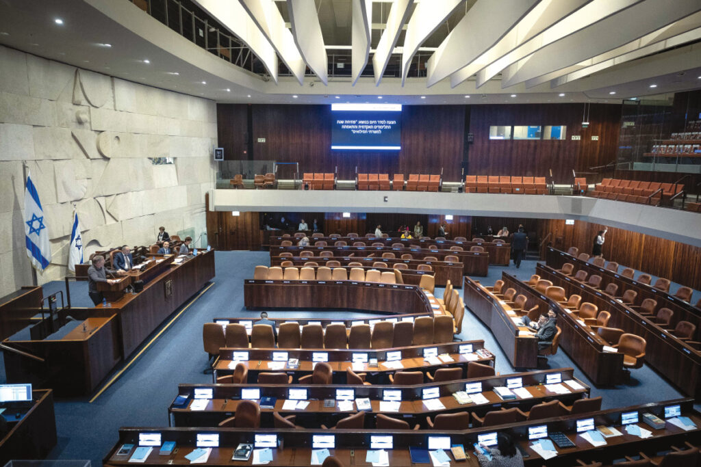 שמחה רוטמן מככב במספר שעות הנוכחות הגבוה ביותר במשכן הכנסת