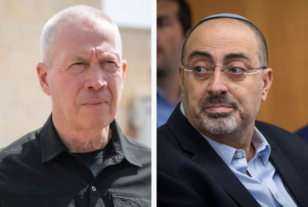 ניסים ואטורי לא שולל החלפה של יואב גלנט בגדעון סער
