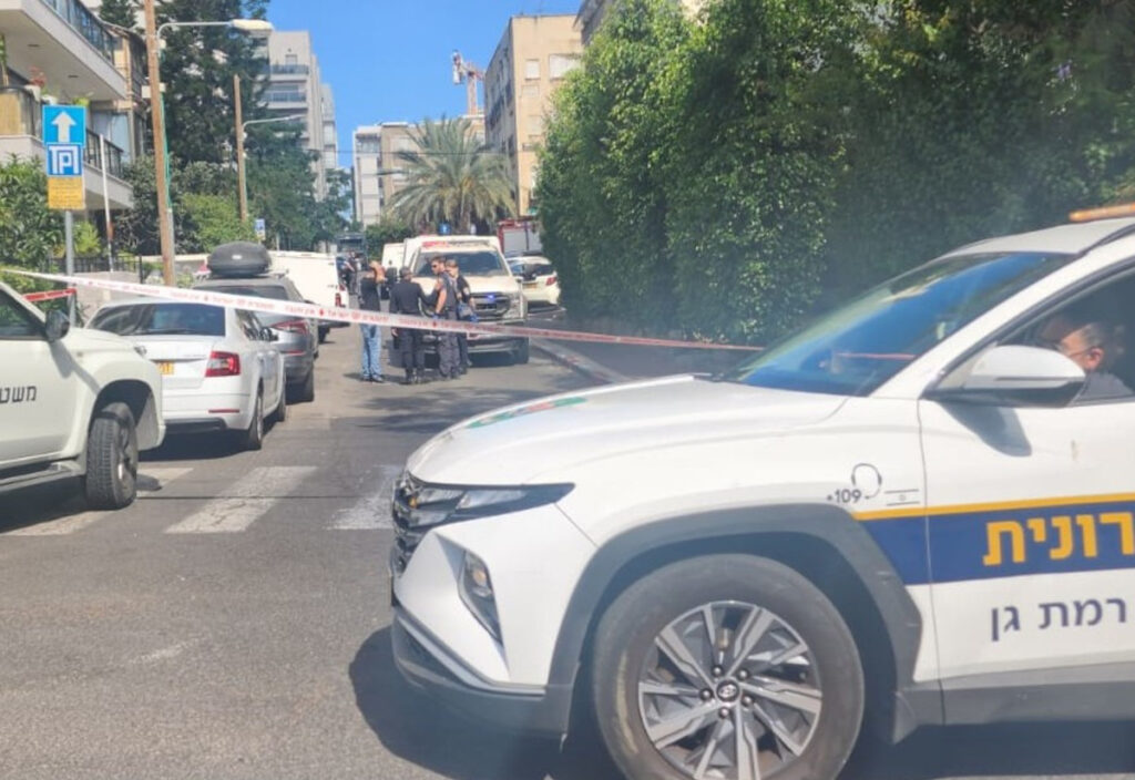 מטען צינור הושלך ברמת גן, שלושה חשודים נעצרו לאחר מרדף
