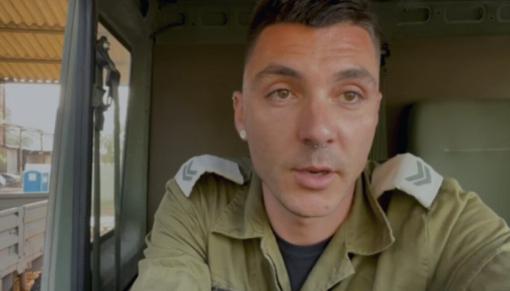 ולרי צ'פונוב: הסרטון של חייל המילואים שנהרג מפגיעת כטב"ם בצפון