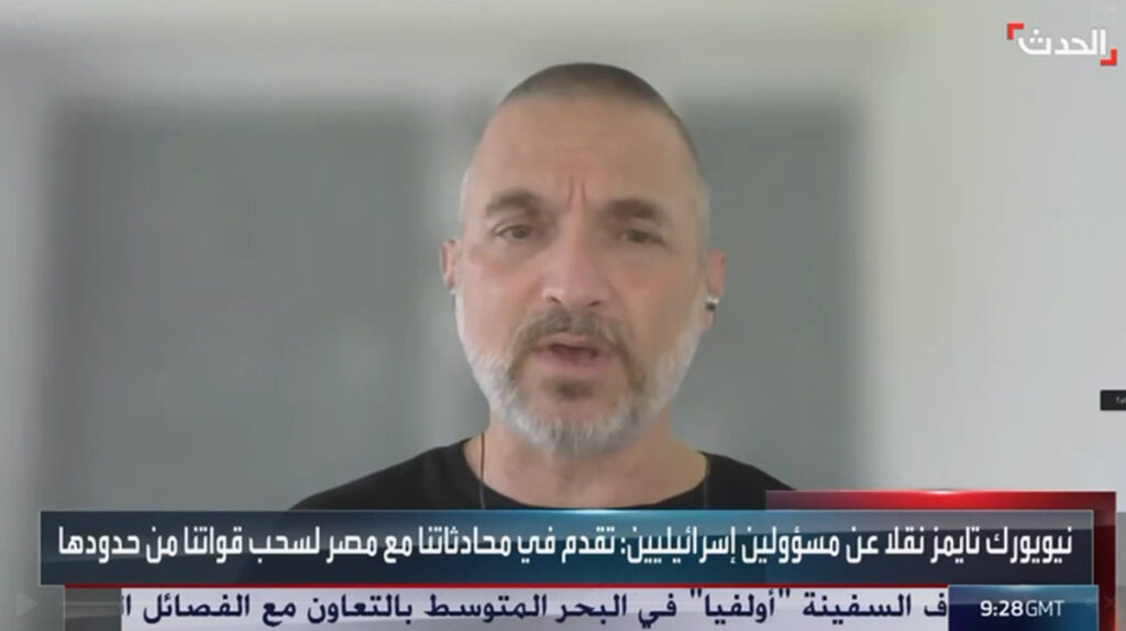 "בנימין נתניהו נגד ממשל צבאי בעזה": הפרשן שהטיל פצצה בשידור