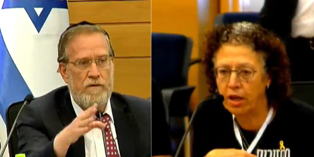 יצחק פינדרוס נגד אמו של החטוף יגב בוכשטב: "עושה פוליטיקה"