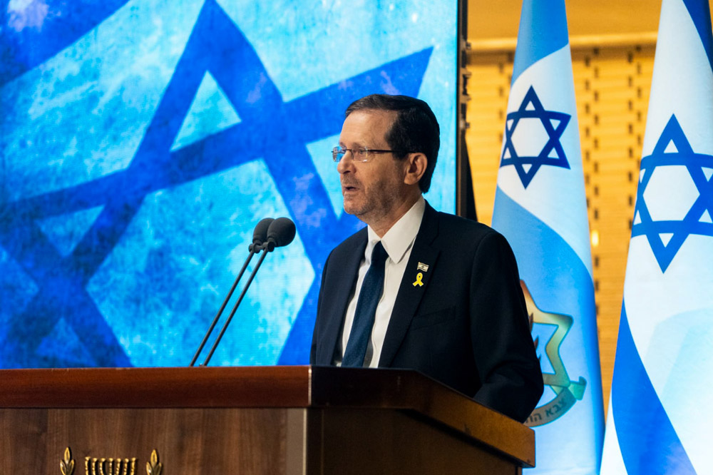 הנשיא הרצוג על האסון במג'דל שמס: "העולם לא יכול להמשיך לשתוק מול מתקפות הטרור של נסראללה"