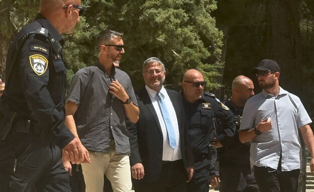 איתמר בן גביר עלה להר הבית