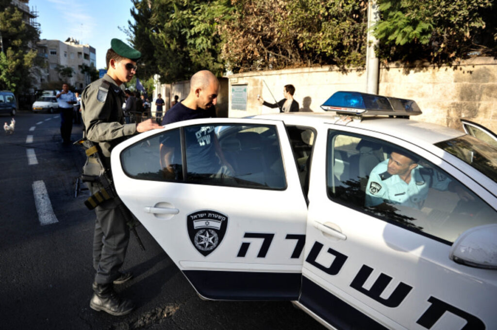 המשטרה רדפה אחר פלסטיני בבנימין, כך זה הסתיים