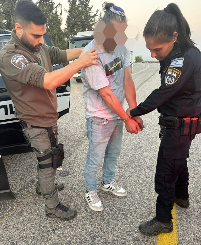 חדשות: גנב רכב פלסטיני נעצר לאחר שהתחזה ליהודי