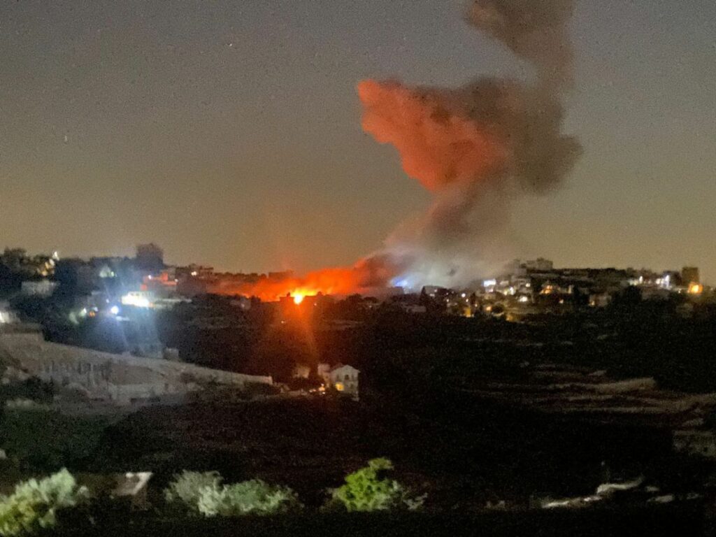 בעקבות זיהוי איומים: צה"ל פתח במתקפת מנע בלבנון