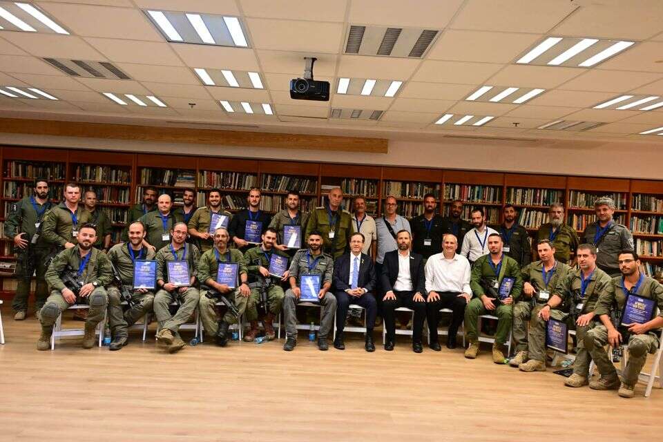 הרצוג באירוע הצדעה לרבשצ"ים של יישובי בנימין: "ההתיישבות מחזקת את הביטחון"