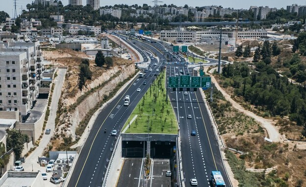 בשבוע הבא תיפתח הכניסה החדשה לירושלים: כך זה ייראה