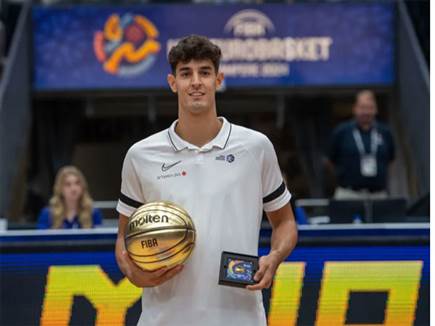 הטוב ביבשת: בן שרף ה-MVP של אליפות אירופה לנוער