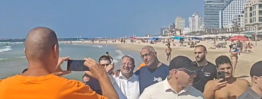 תקיפת בן גביר בחוף הים: "נעצרה בגלל גרגיר חול"