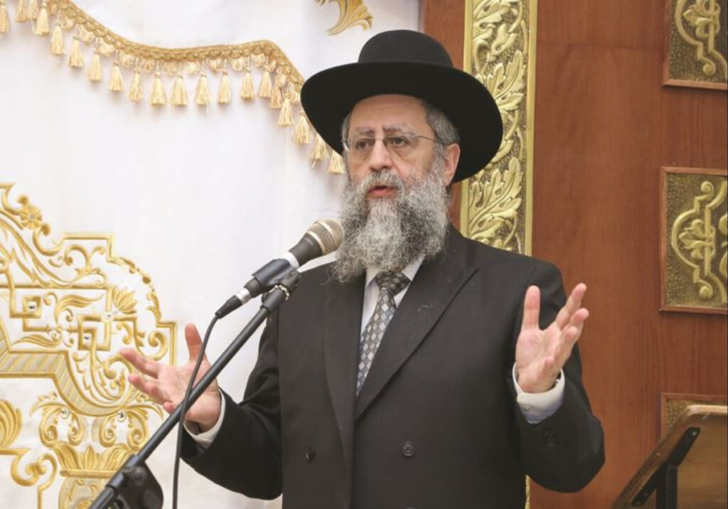 עתידה נגד הרב דוד יוסף – מועמד הדגל של ש"ס לתפקיד הרב הראשי