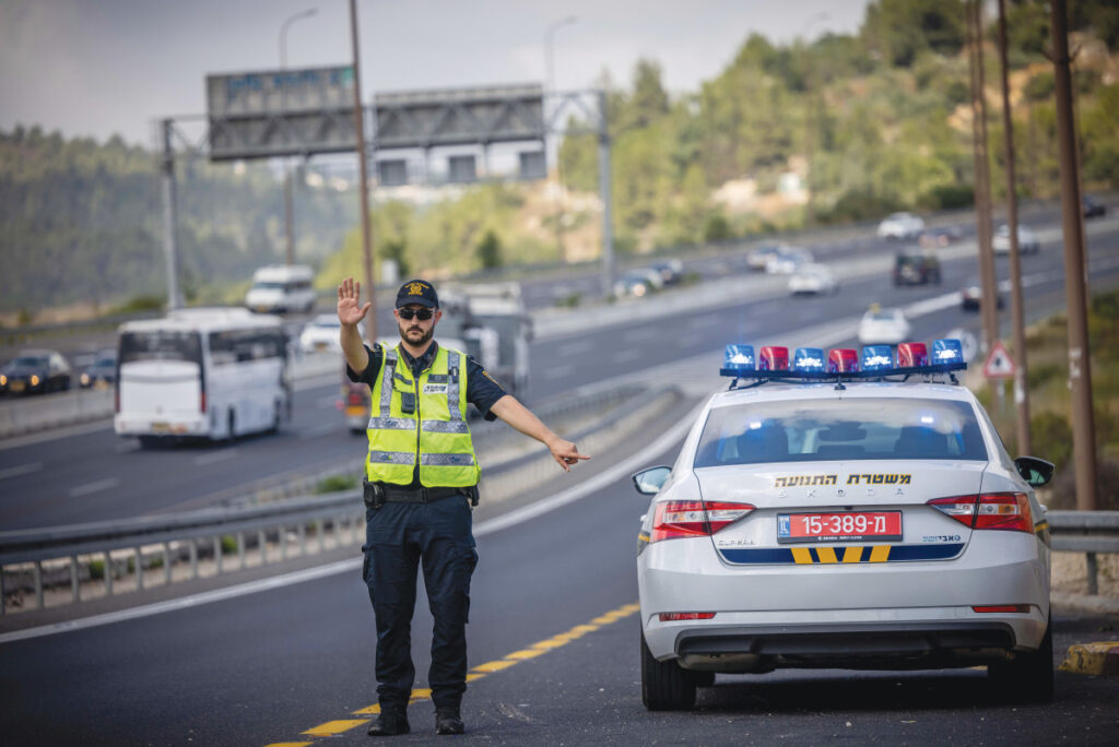 יצא מדיון בבית המשפט לתעבורה – ונתפס מיד על ידי משטרת התנועה