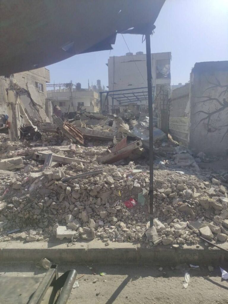 צה"ל תקף יעד טרור בנוציראת; נבדקת פגיעה בעובדי אונר"א