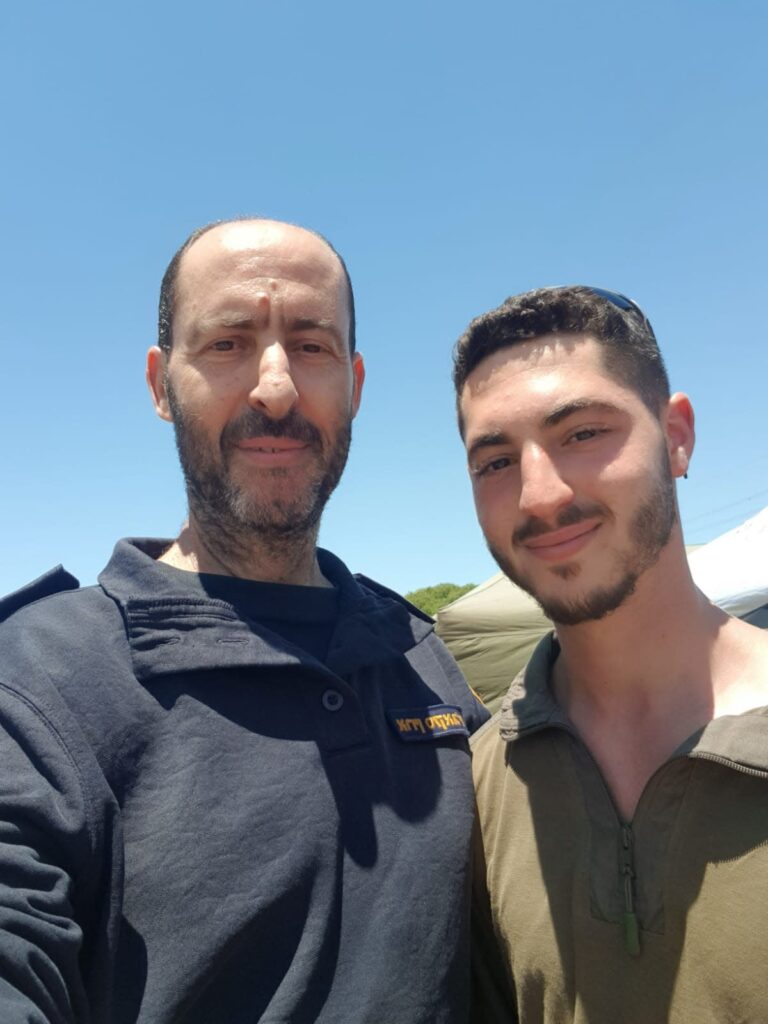 אלון סקאגיו נפל בג'נין, האב ארווין סקאגיו אמון על מערך האבטחה