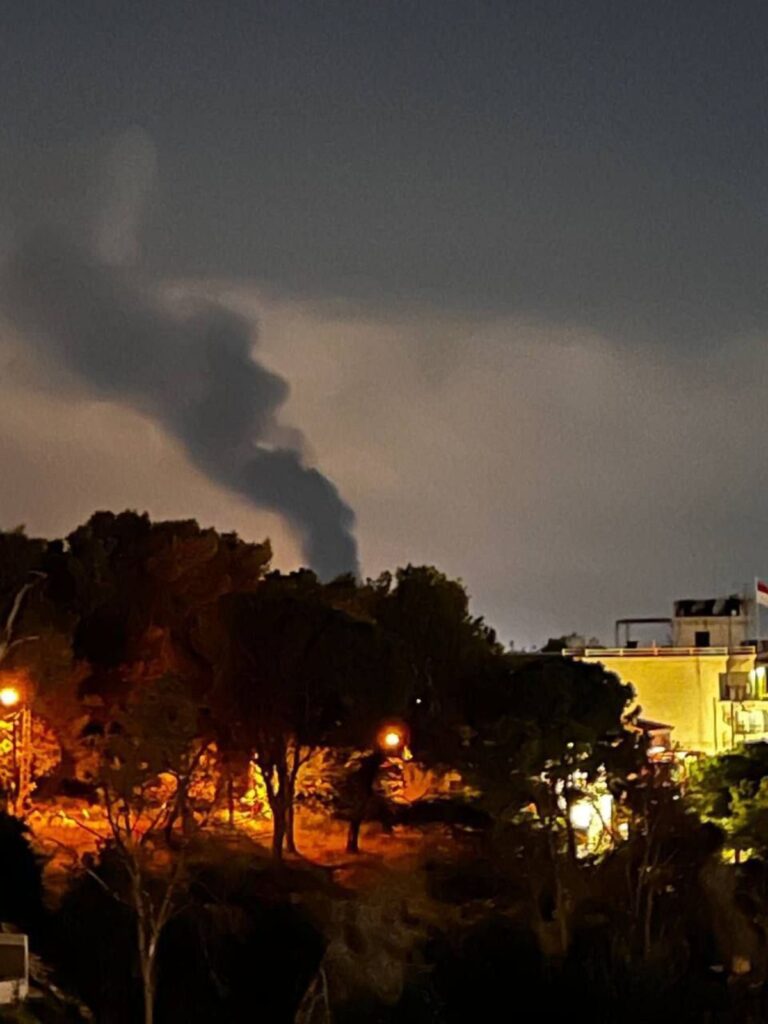 צה"ל תקף מטרות בביירות; מטח נורה לעבר הגליל