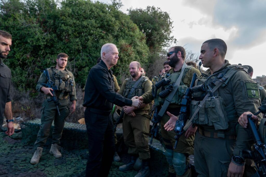 גלנט ללוחמים בצפון: "כדי להשיב את התושבים נפעיל את כל היכולות, כולל אתכם"