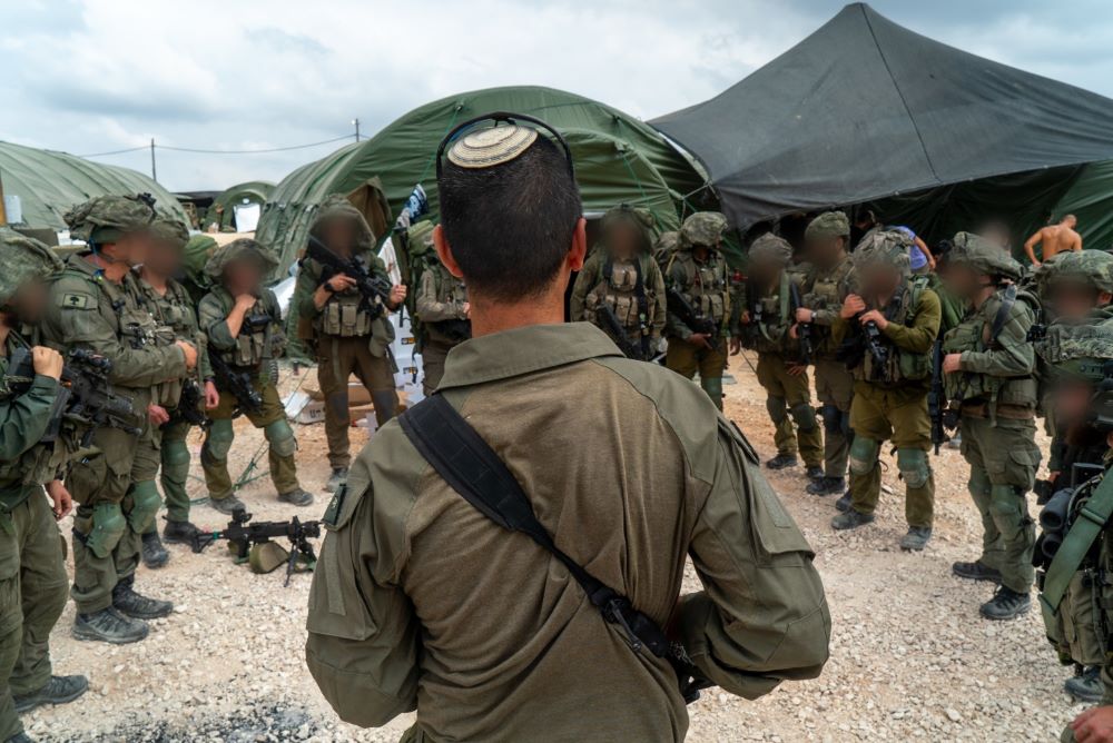 אוגדת מילואים ראשונה הצטרפה ללחימה בדרום לבנון