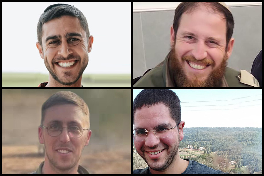 ארבעה לוחמי מילואים נפלו בקרב בדרום לבנון