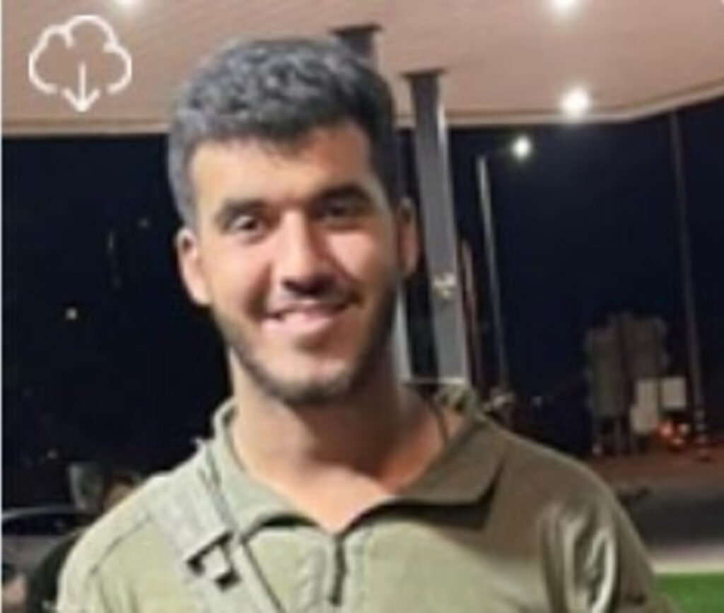 סמ"ר נועם ישראל עבדו, בן 20 מצורן נפל בקרב בצפון הרצועה
