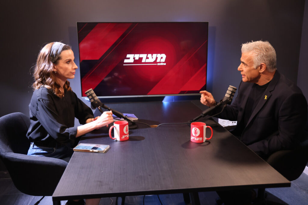 יאיר לפיד חושף פרטים מזעזעים על ערב המתקפה | פודקאסט מעריב