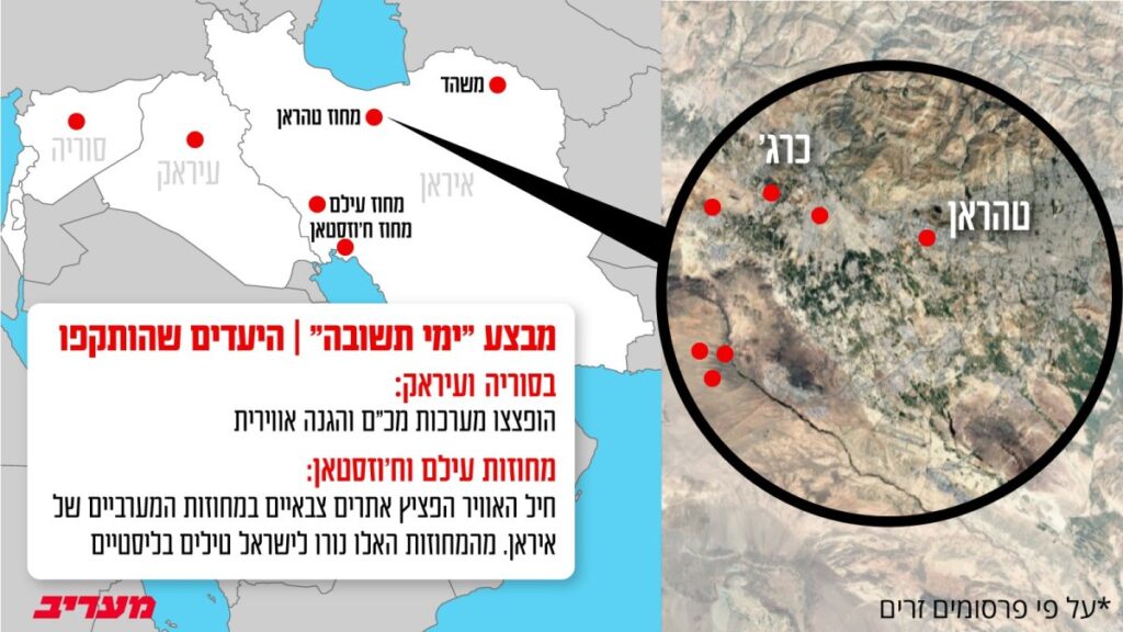 דרדל'ה? את תוצאות התקיפה באיראן נגלה בהמשך