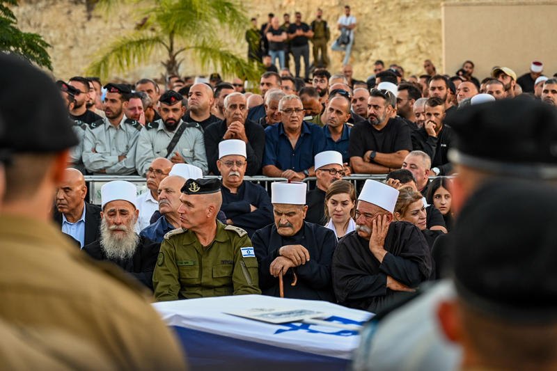 "מנהיג טבעי לפקודיו ומקור עוצמה": אל"מ אחסאן דקסה הובא למנוחות בדליית אל כרמל