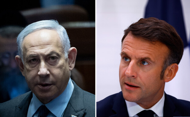 בתוך שבועיים: עימות חזיתי נוסף בין נתניהו למקרון