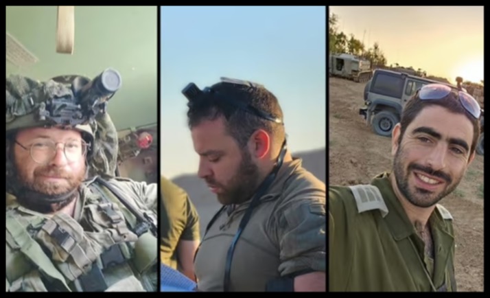 3 לוחמי שריון במילואים נהרגו ממטען שהופעל על ג׳יפ צבאי בצפון הרצועה