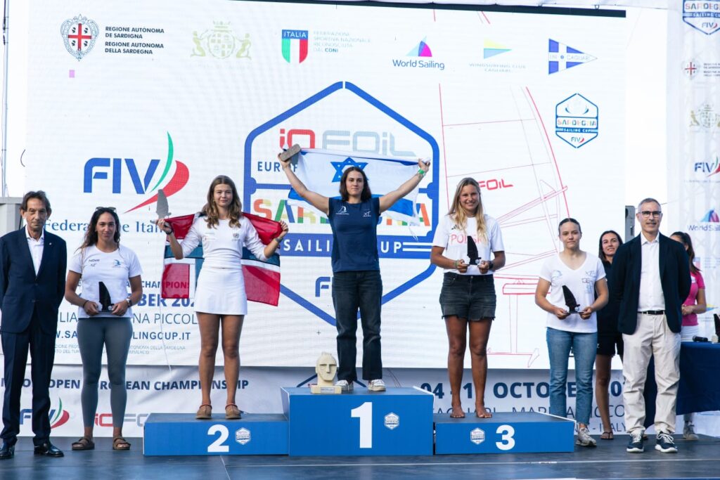 מדליית זהב לגולשת הרוח דניאלה פלג באליפות אירופה באיטליה