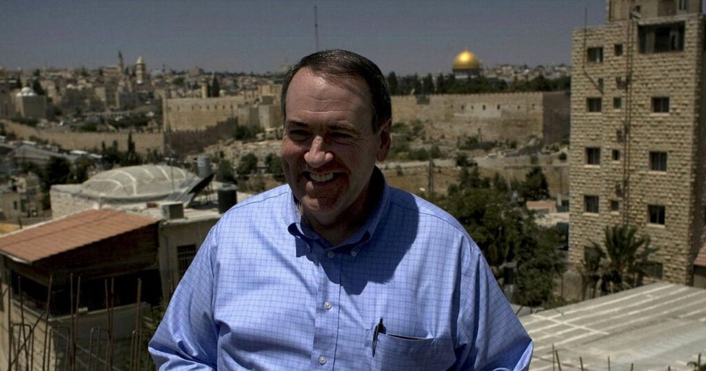 מייק האקבי, במילותיו שלו: מה באמת חושב השגריר החדש של טראמפ על ישראל, פלסטין ו'אלוהים הכל יכול' – חדשות ארה"ב