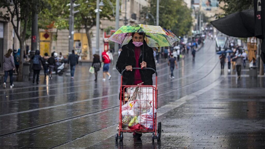 מזג האוויר: מעונן חלקית, ירידה קלה בטמפרטורות