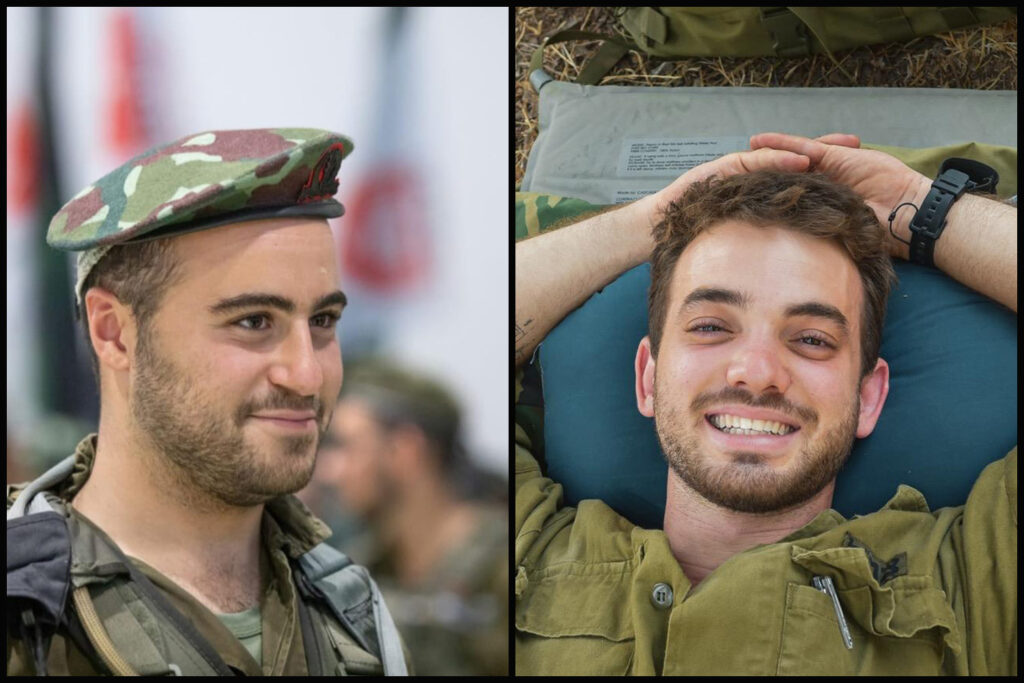 הותר לפרסום: סרן יוגב פזי וסמ"ר נועם איתן נפלו בקרב ברצועת עזה