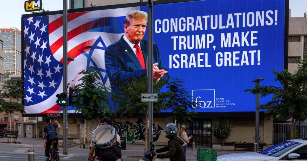 חזרתו של טראמפ היא ניצחון לישראל השלמה, הסיפוח והאפרטהייד