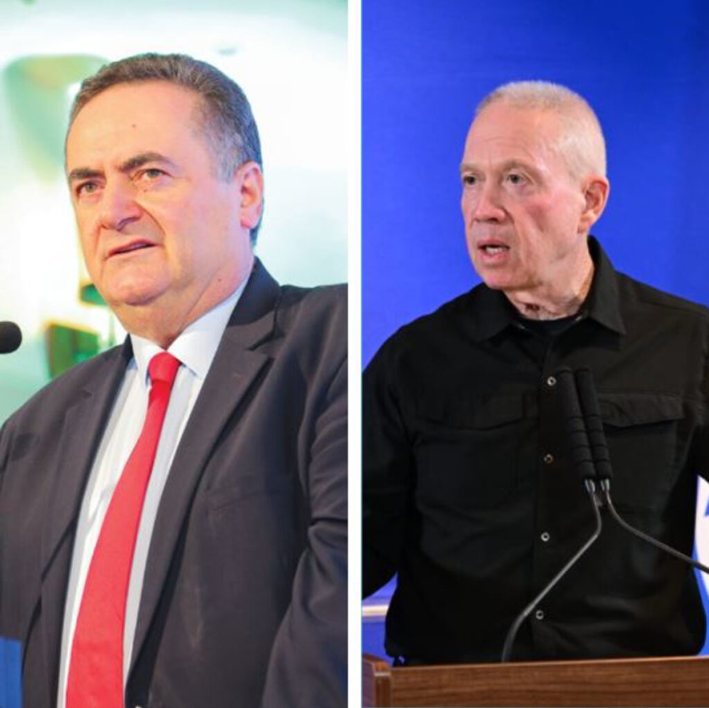 יואב גלנט עוקץ את כ"ץ: "חיוני להתמקד במטרות הנכונות, ולפגוע"