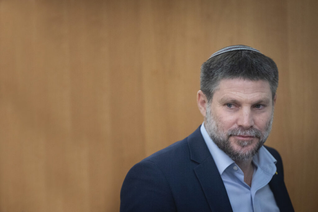 בצלאל סמוטריץ': החלה העבודה על החלת ריבונות ביהודה ושומרון