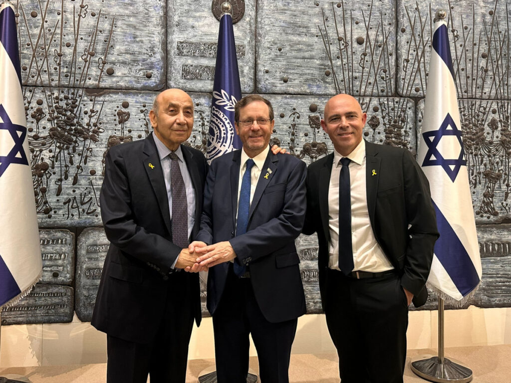90 שנים למכון וייצמן, הנשיא הרצוג בירך ואירח
