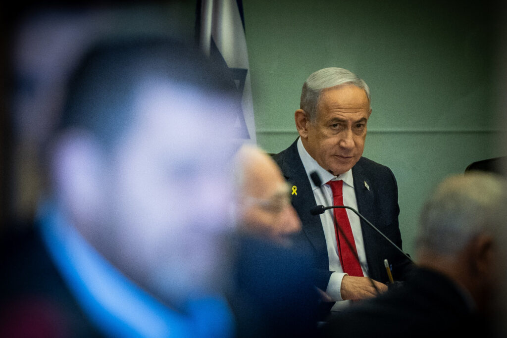 בנימין נתניהו עולה במנדטים | סקר "מעריב"