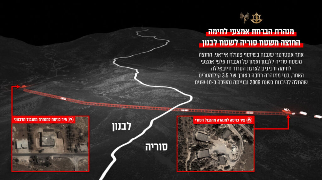 איראן הקימה צירי העברת אמל"ח בסוריה, וכך צה"ל חיסל אותם