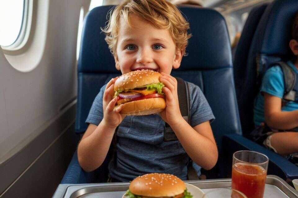 חברת התעופה שתגיש המבורגרים של שייק שאק בטיסות