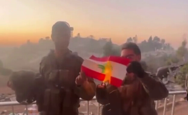 דגל בלהבות: סערה בעקבות תיעוד חיילי צה"ל שורפים את דגל…