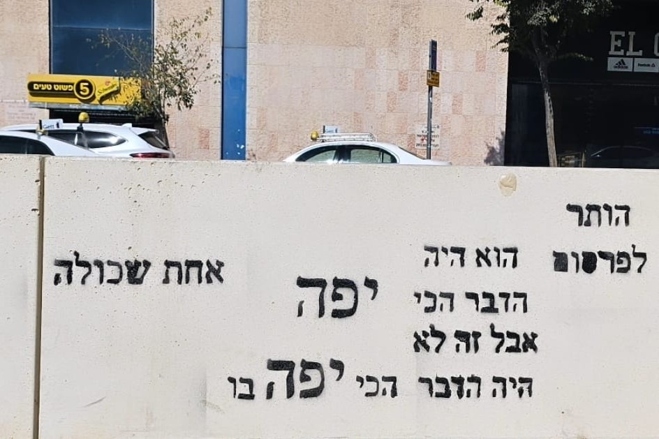 "לקרב אנשים לאובדן": קבוצת 'אַחַת שַׁכּוּלָה' מורכבת ממילואימניקים שמעבירים מסרים דרך קירות